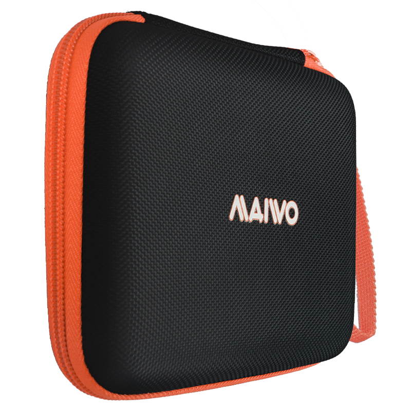 MAIWO KT04 Mobile Solid State Hard Drive Digital Headset Cable U Disk Card Reader Storage Bag With Handle Black Black