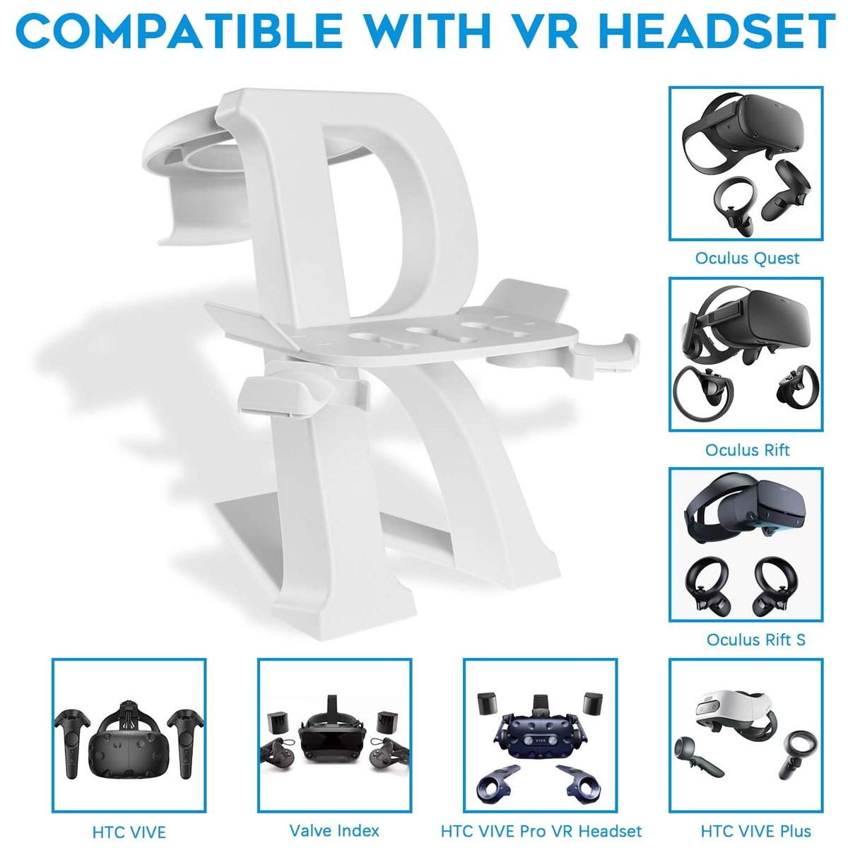 2 Pairs Oculus Quest 2 Elite Washable Silicone Handle Protective Cover