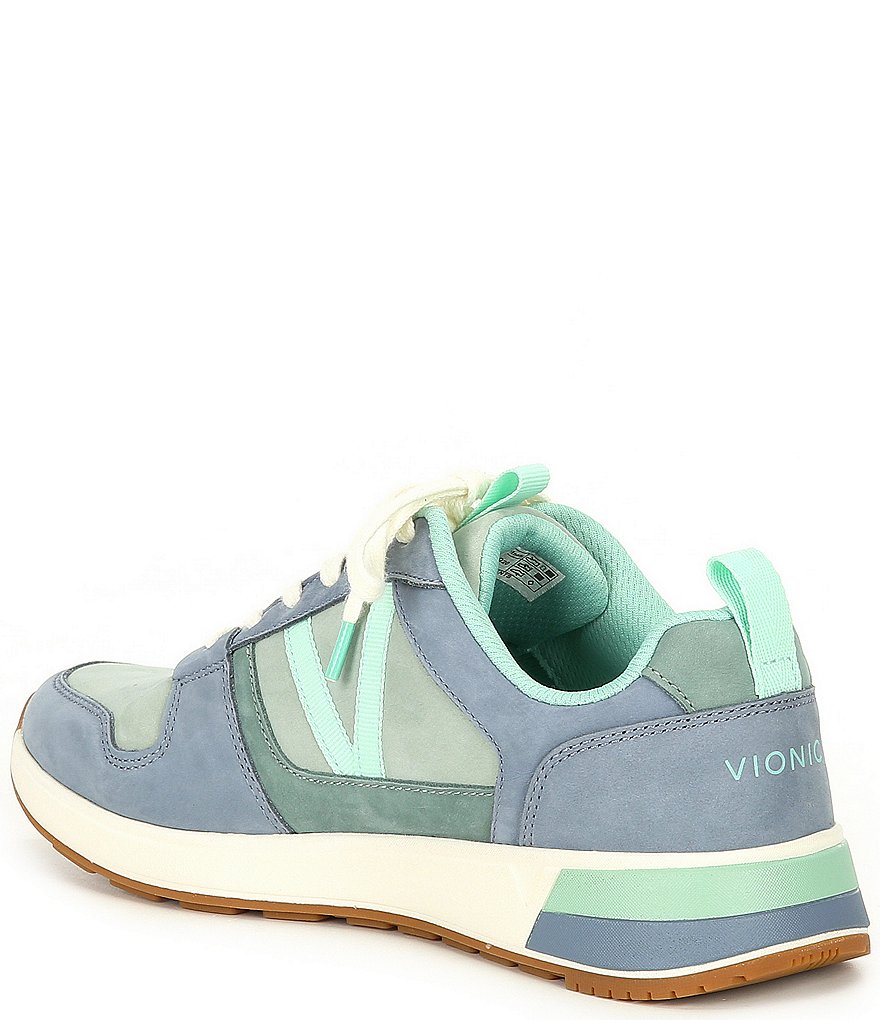 Vionic Rechelle Leather Lace-Up Sneakers