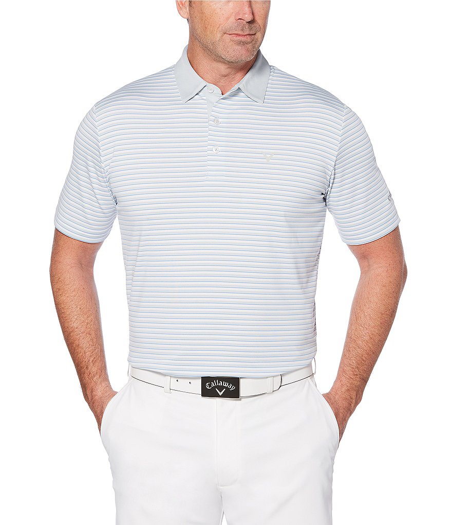 Callaway Short-Sleeve Vent Stripe OptiDri&trade; Golf Polo