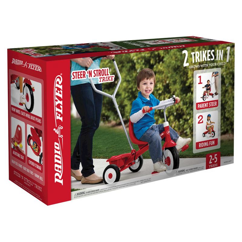 Radio Flyer Steer and Stroll Trike - Red