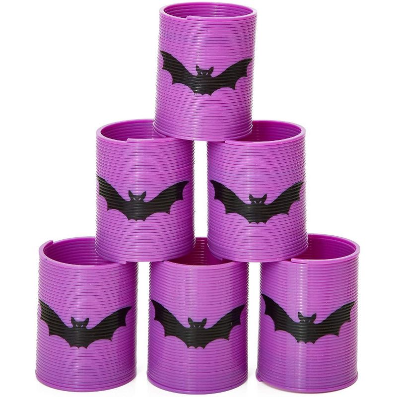 Spooky Central 24 Pack Magic Springs Party Favors for Halloween in 4 Colors, 1.75 x 2 in