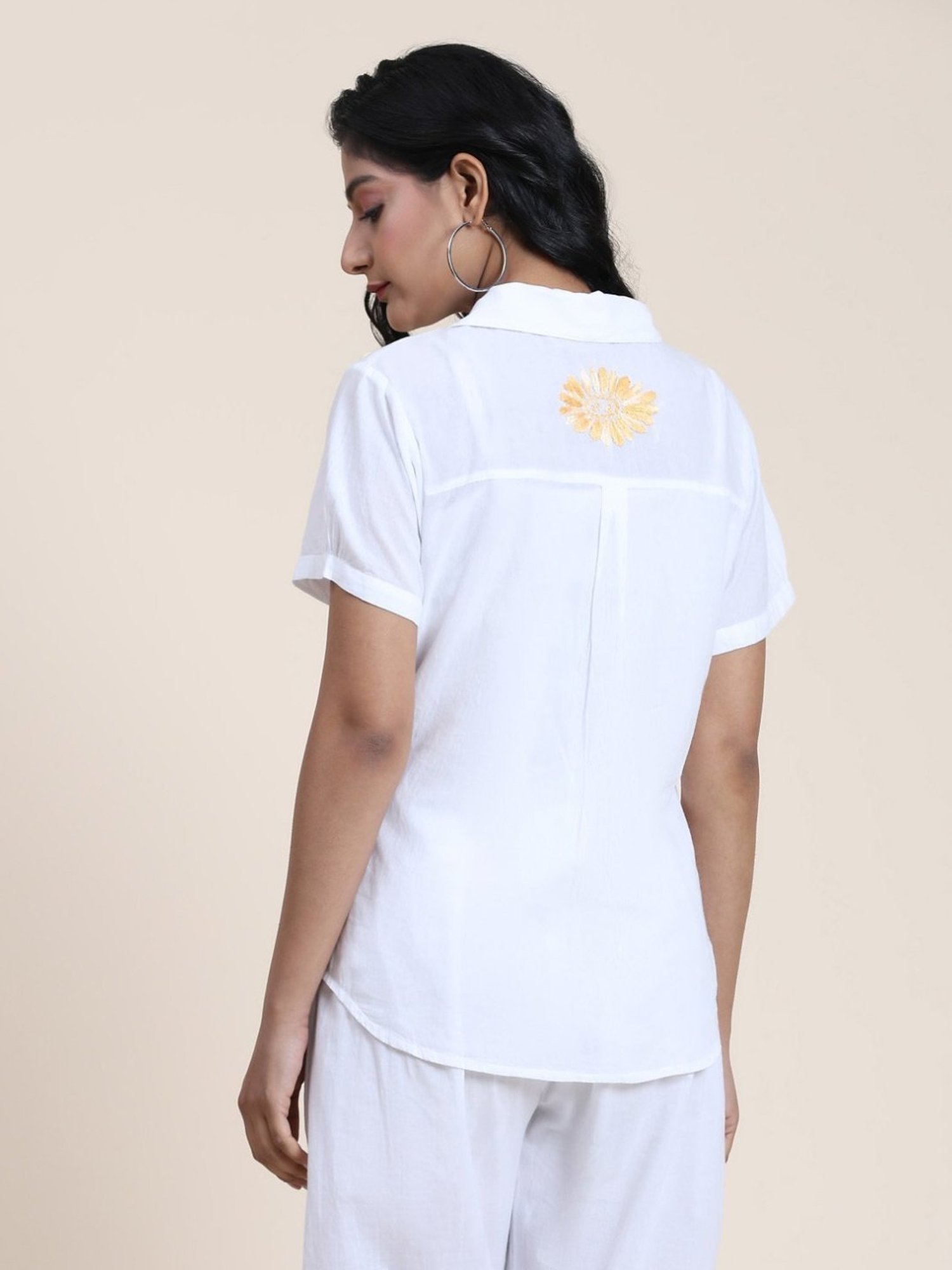 House Of Kari Hand Embroidery Chikankari Shirts