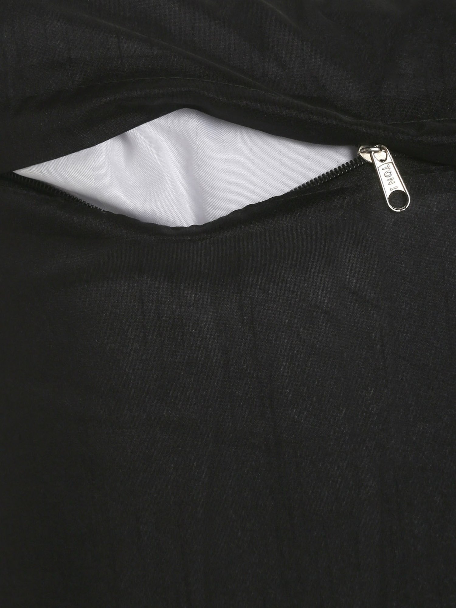 HOSTA HOMES Ultrasonic Abstract Brown 280 TC Polyvelvet Pillow Cover