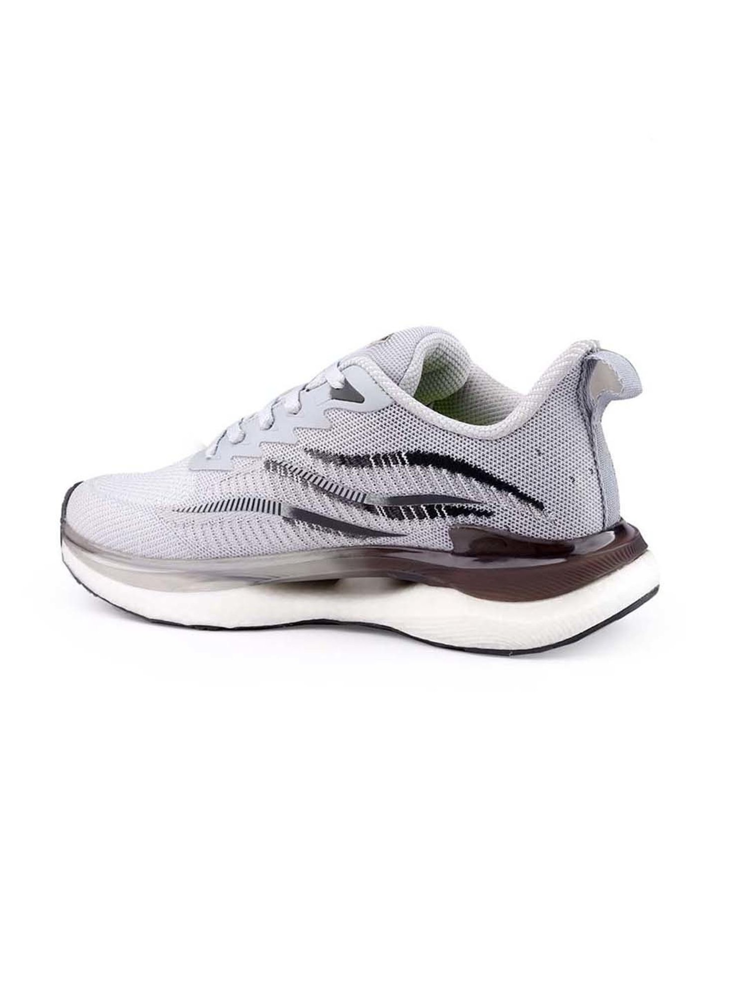 Bacca Bucci Men's HYPERSOFT SERIES Grey Running Shoes