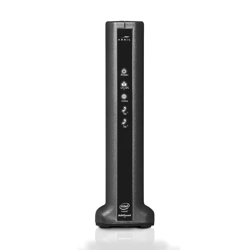 ARRIS SURFboard DOCSIS 3.1 Internet & Voice Modem for Xfinity, Model T25 (Black)