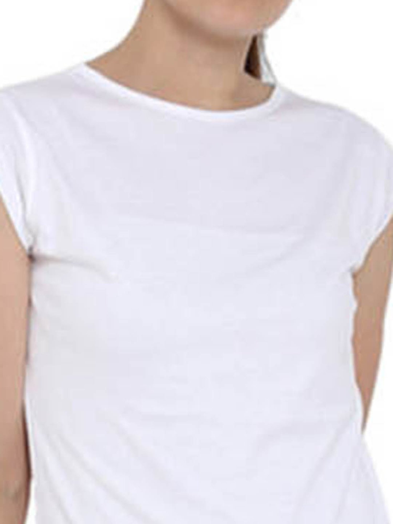 Appulse White & Black Cotton T-Shirt - Pack of 2