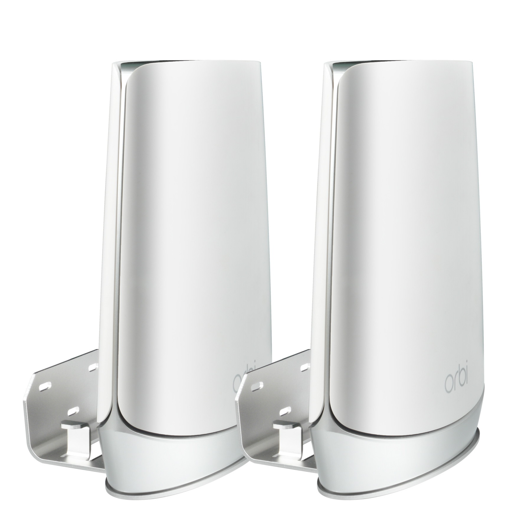STANSTAR bracket made of aluminum alloy that can be hung on a wall. It applies to Orbi's entire home tri-band mesh WiFi 6 system/Orbi Ultra (RBK850) (RBK852) (RBK853)/(RBS750) (RBS751) (RBK752)