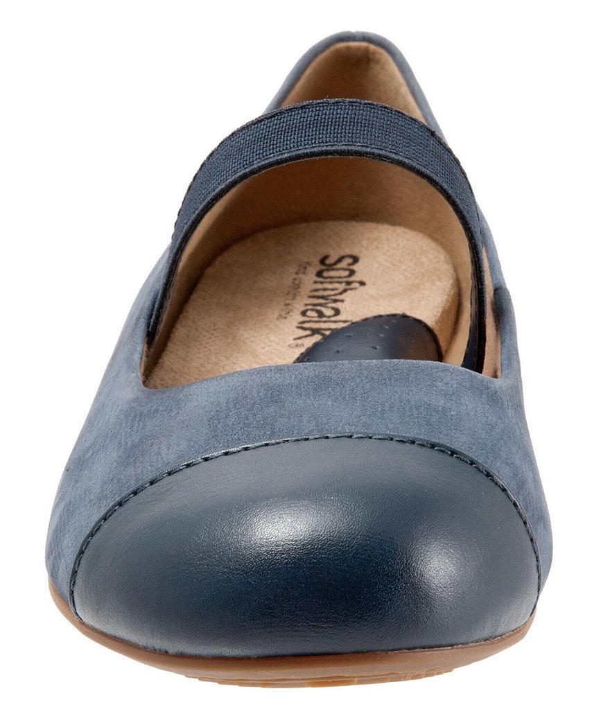 SoftWalk Napa MJ Cap Toe Mary Jane Slip-Ons