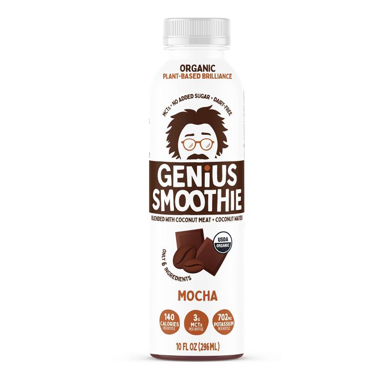 Genius Juice Whole Coconut Smoothie Mocha - 10 fl oz