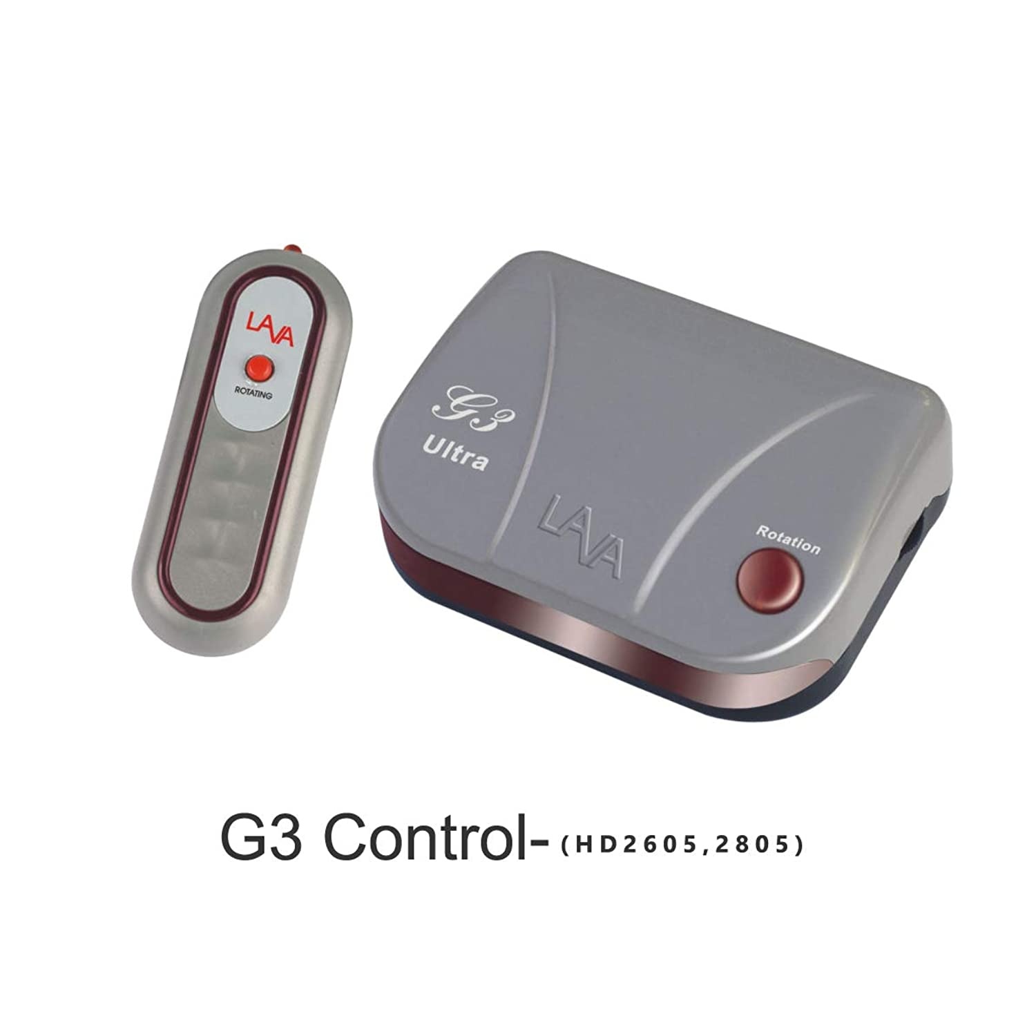 Lava Hd-2605 Outdoor HDTv Antenna Long Range 4K 1080P 360 Degree Rotation High Gain UHF/VHF Channels with Built-In Low Noise with Remote Control