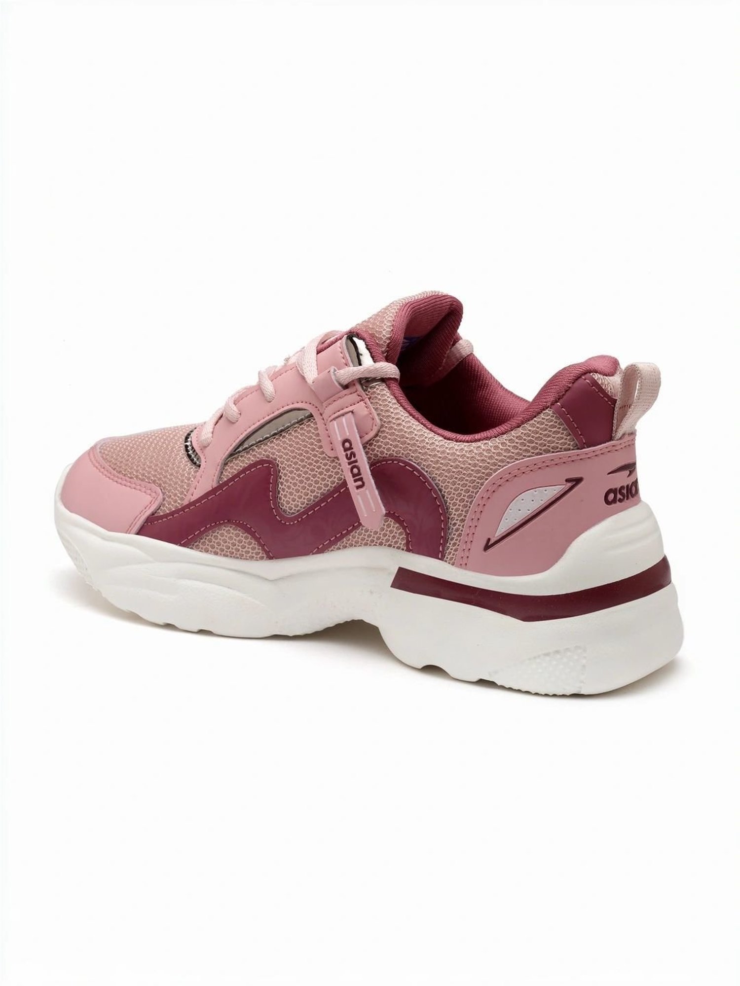 Asian Women's Pink Running Shoes