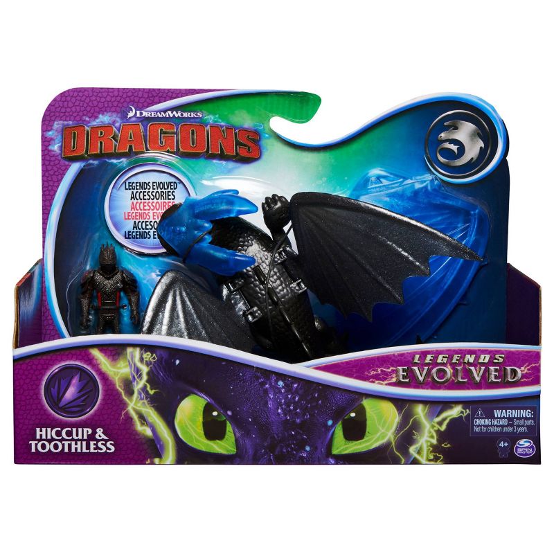 Dragon & Viking: Toothless and Rider Solid Pack