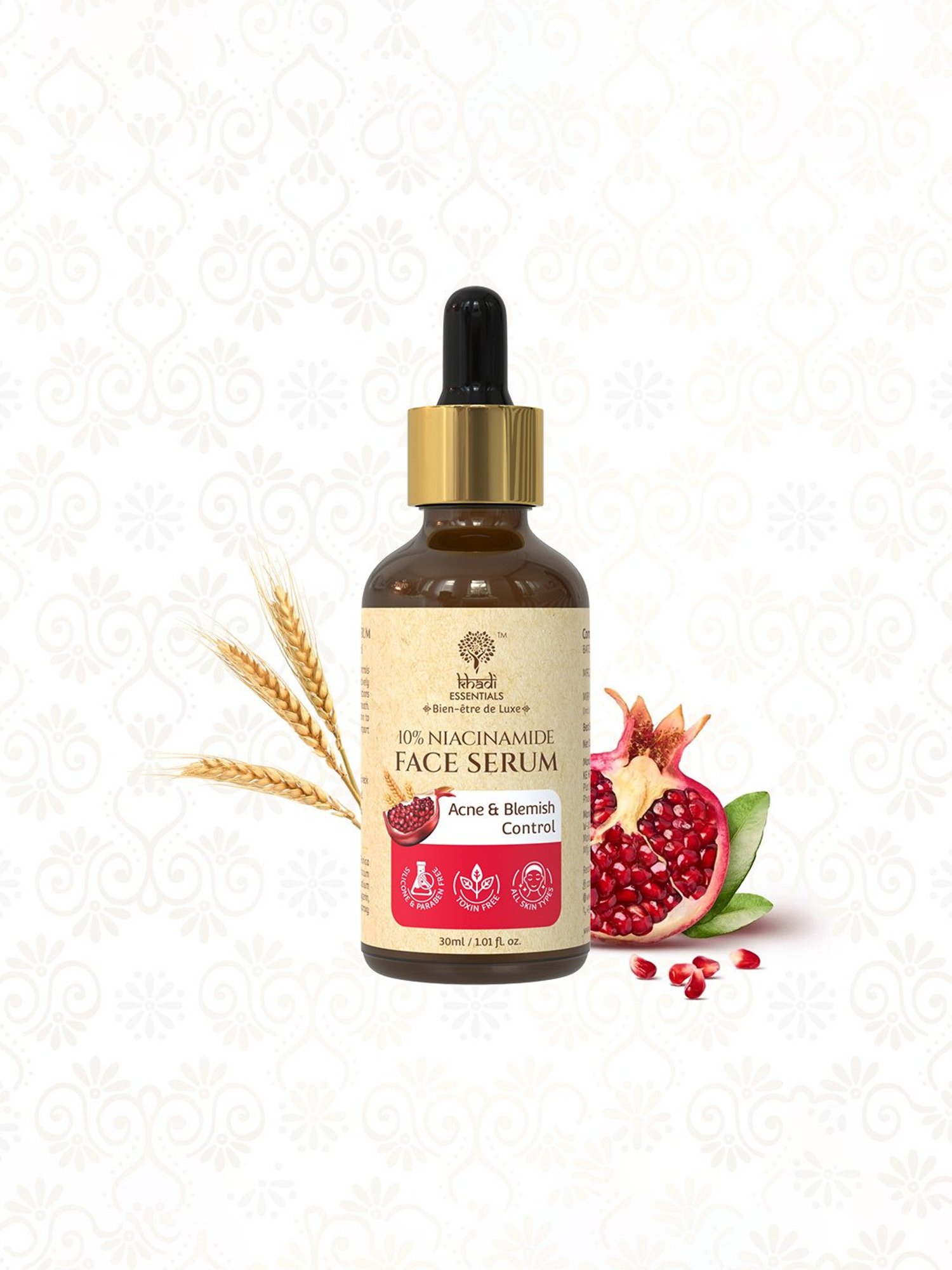 Khadi Essentials Niacinamide Face Serum - 30 ml