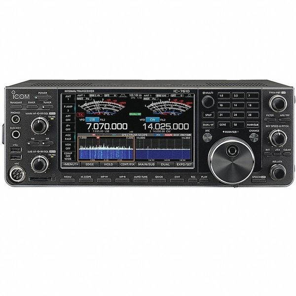 Icom IC-7610 HF/50MHz 100W Base Amateur Radio - The SDR You Have Asked For