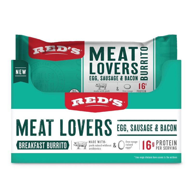 Red's Meat Lovers Breakfast Burrito - 5oz