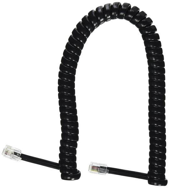 GCHA444006-FBK / 6  BLACK Handset Cord
