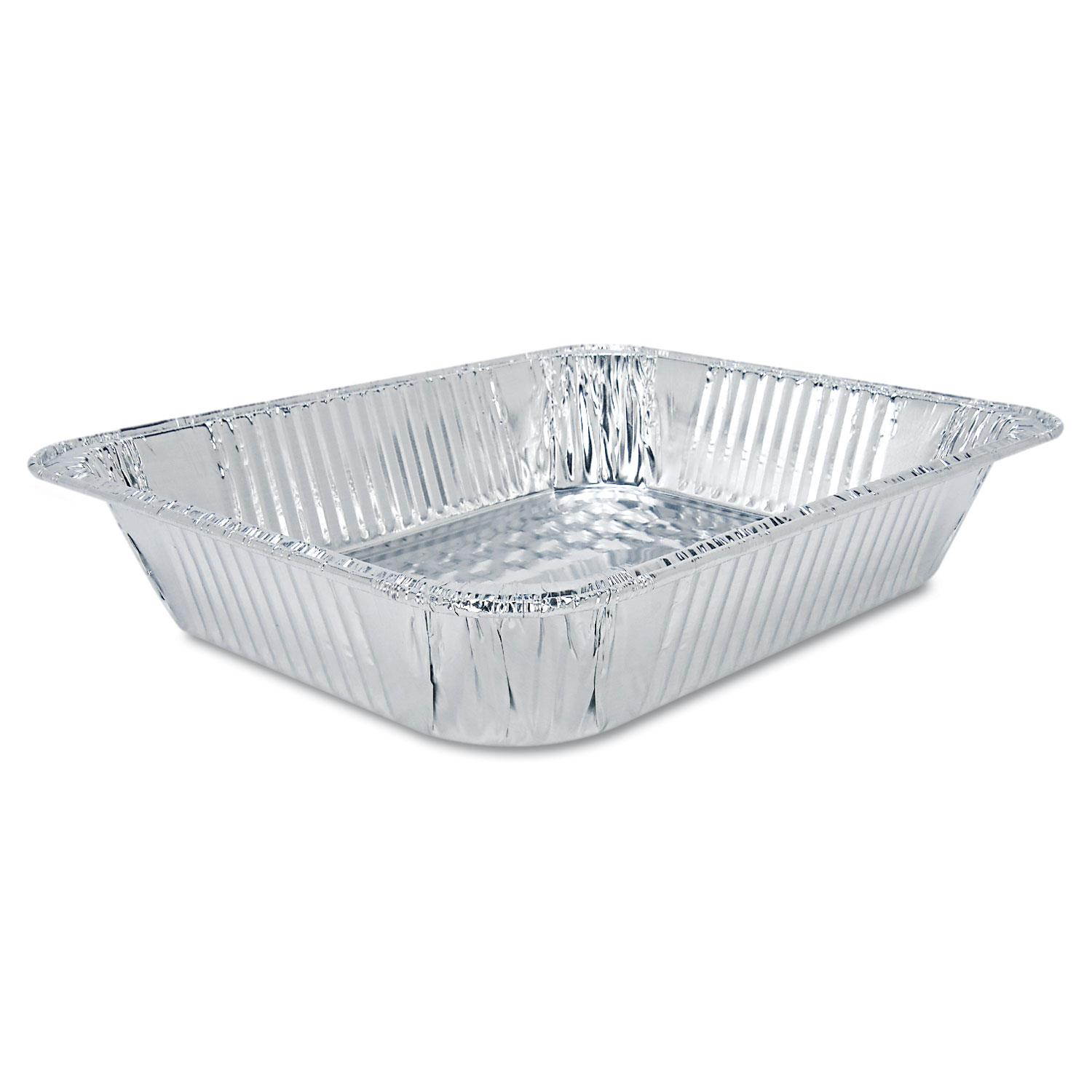 Handi-foil 205930 Aluminum Oblong Container, 1 Pound, 5-9/16 x 4-9/16 x 1-5/8, 1000/Case, 1 Case