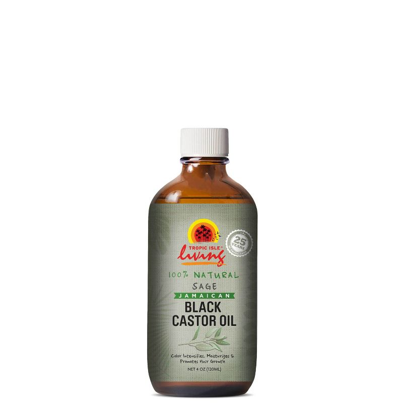 Tropic Isle Living Jamaican Black Caster Body Oil Sage - 4 fl oz