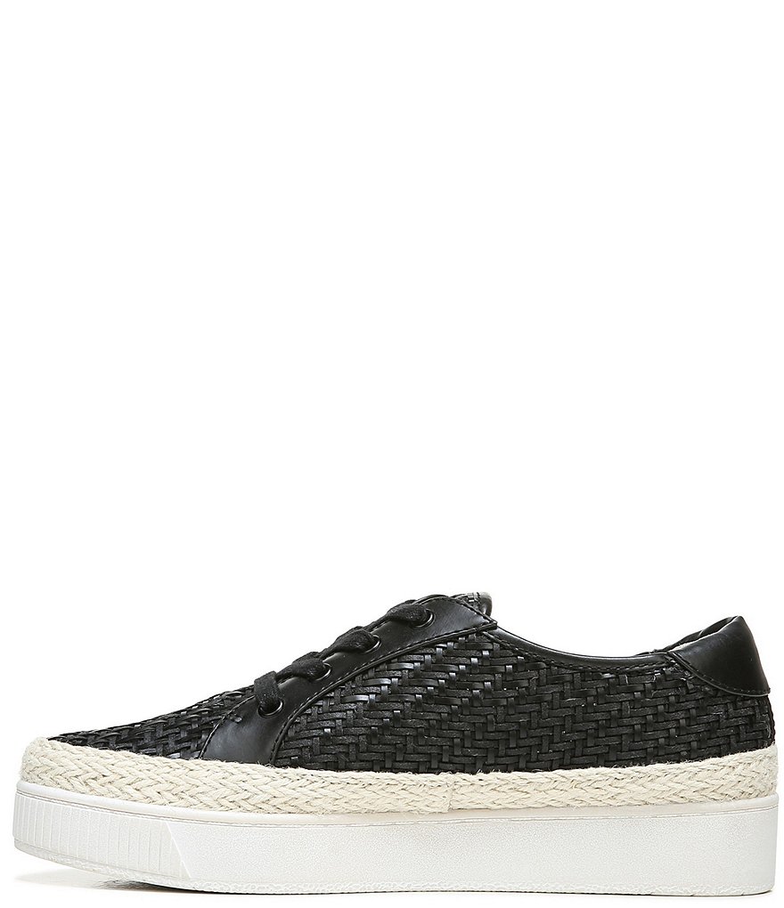Franco Sarto Hyria Woven Lace-Up Platform Sneakers