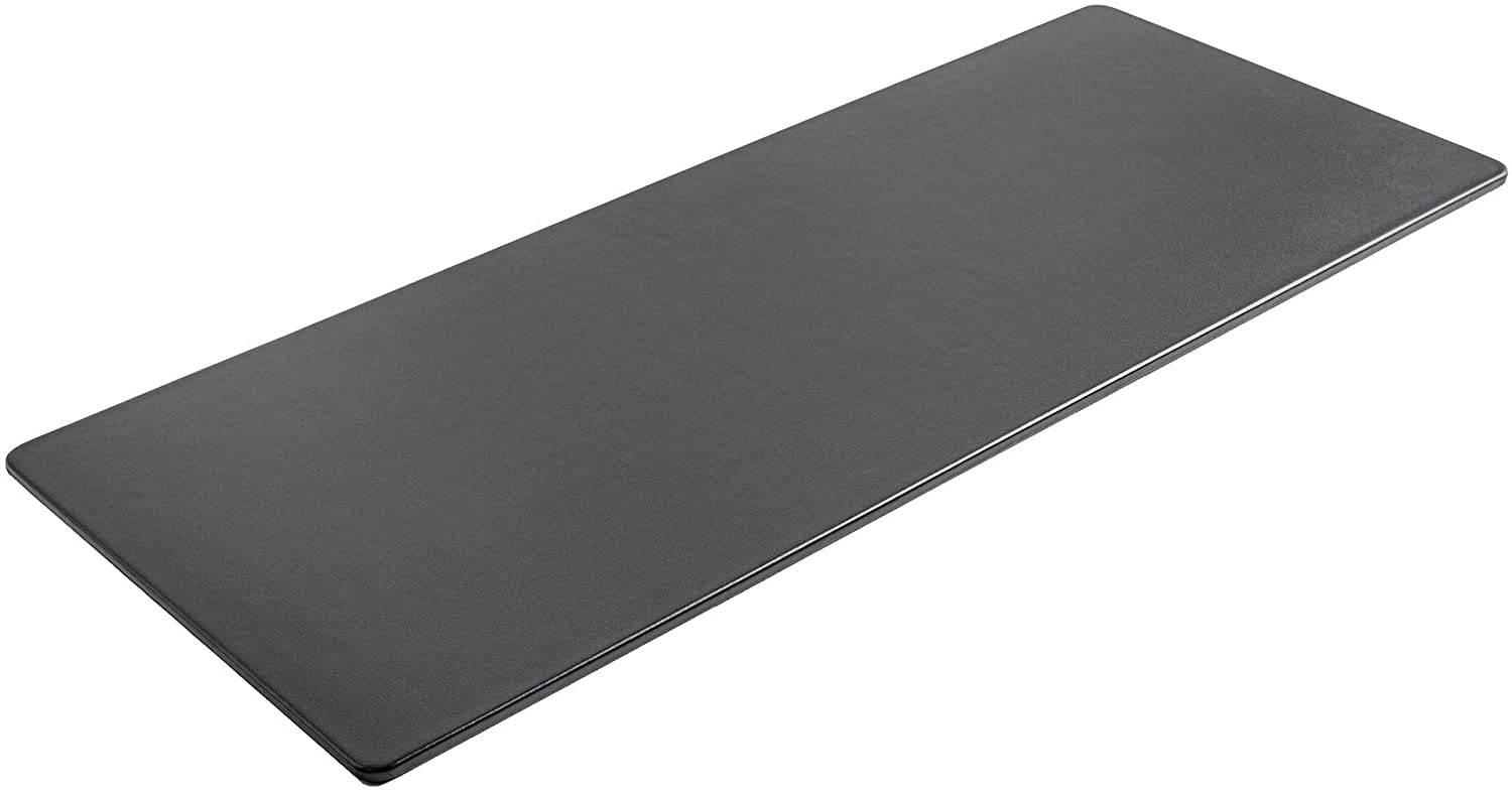 Dacasso Classic Leather Mouse/Keyboard Desk Pad Mat, 30 x 12.5, Black