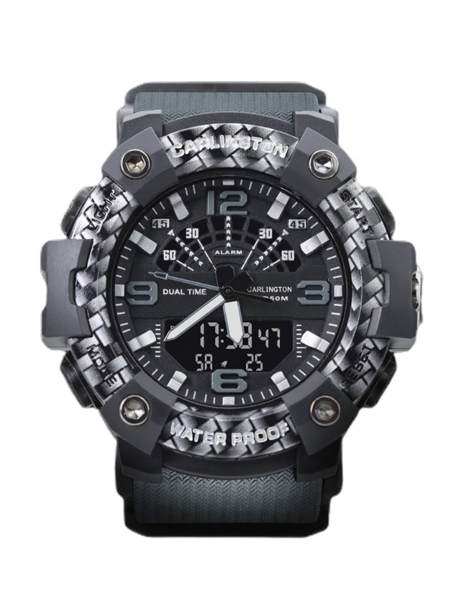 Carlington Endurance 9103 Grey Chronograph Watch for Men