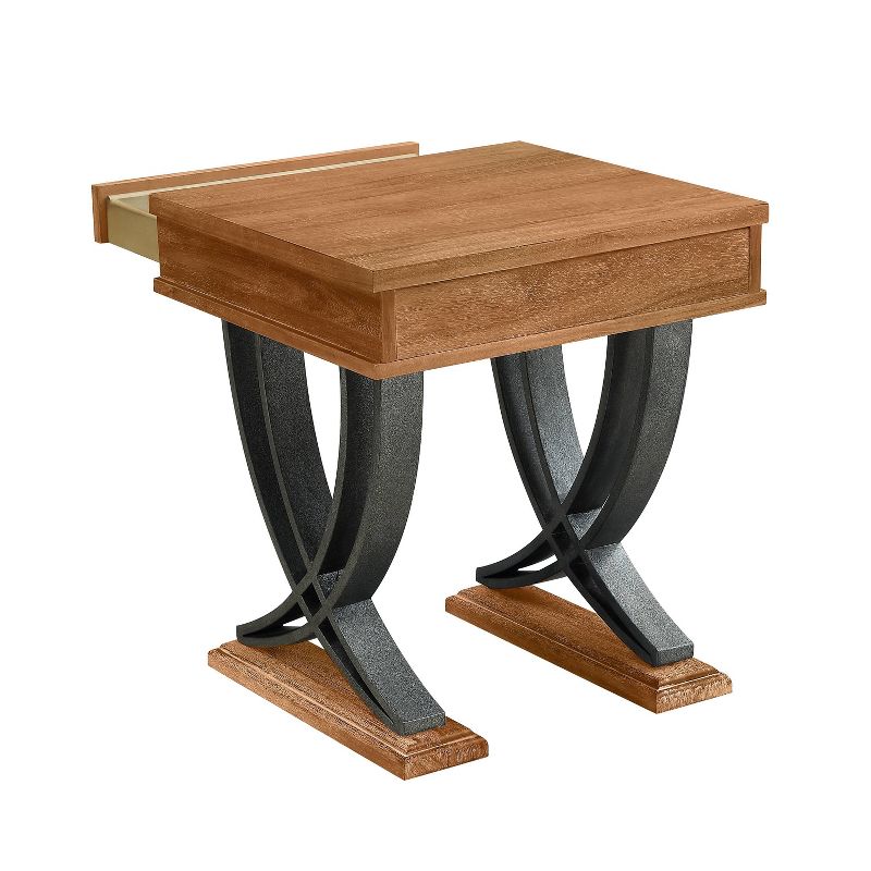 Pearson Side Table Honey - Powell Company