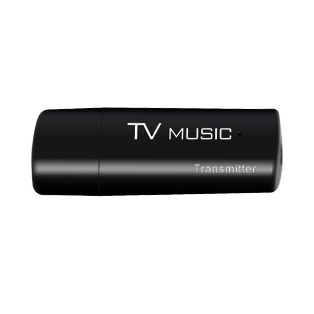 TS-BT35F05 USB Bluetooth Audio Transmitter Wireless Stereo Bluetooth Music Box Dongle Adapter for TV MP3 PC Black