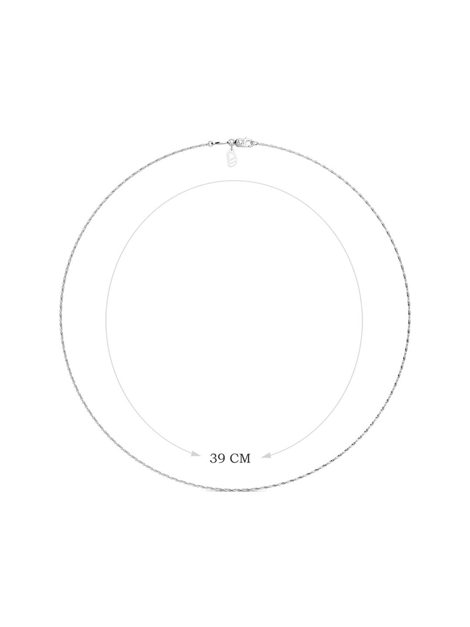 Joyalukkas Glittered 950 Platinum Chain