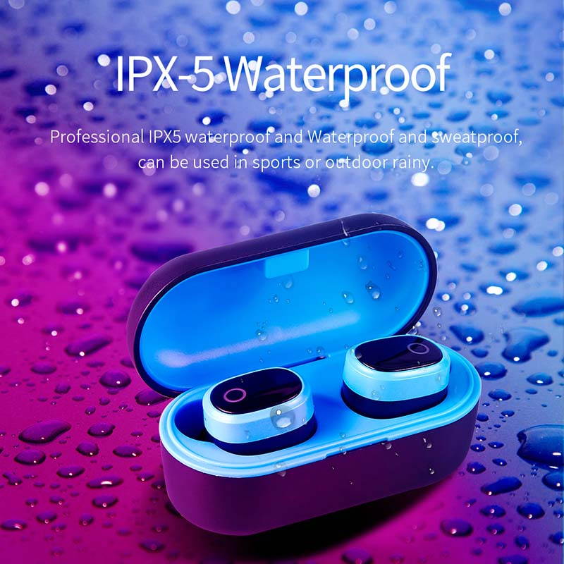 A9S Bluetooth Wireless Earbuds 5.0 TWS Headsets Wireless Hifi Stereo In Ear - Waterproof Sports Earphones with Mic