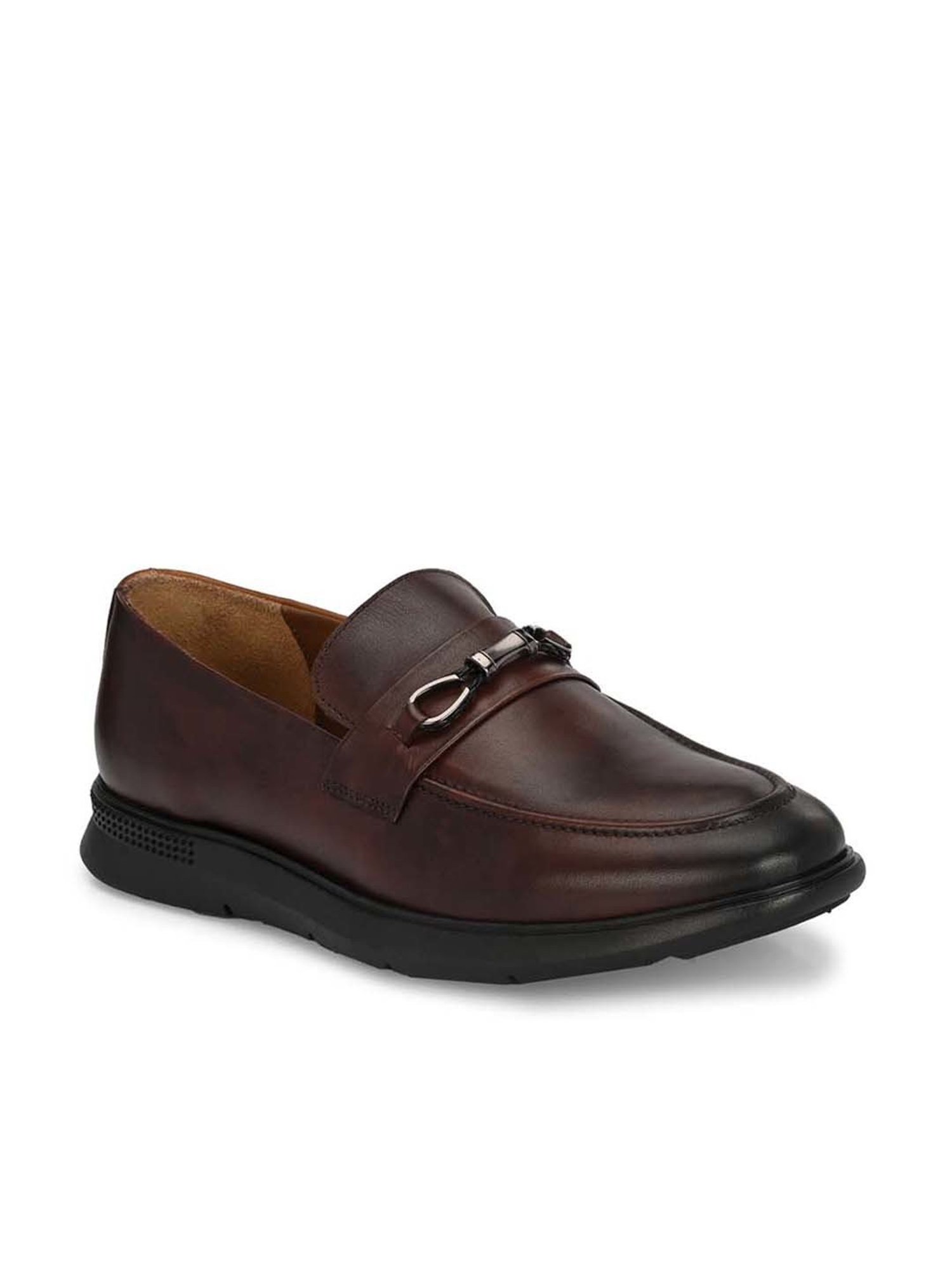 San Frissco Men's Brown Formal Loafers