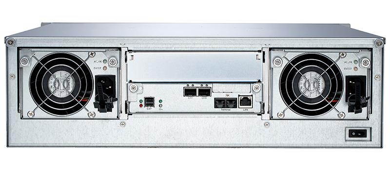 RAID Machine S7316RE 16-bay 10GbE iSCSI SAN Rackmount Single Controller