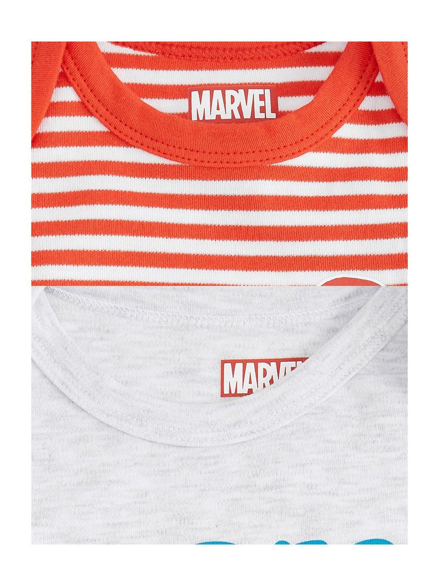 Pantaloons Baby Red & White Printed Bodysuit (Pack Of 2)