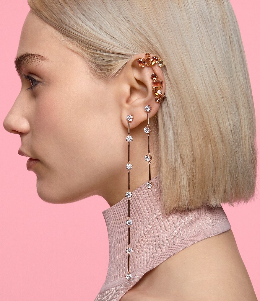 Swarovski Constella Linear Earrings