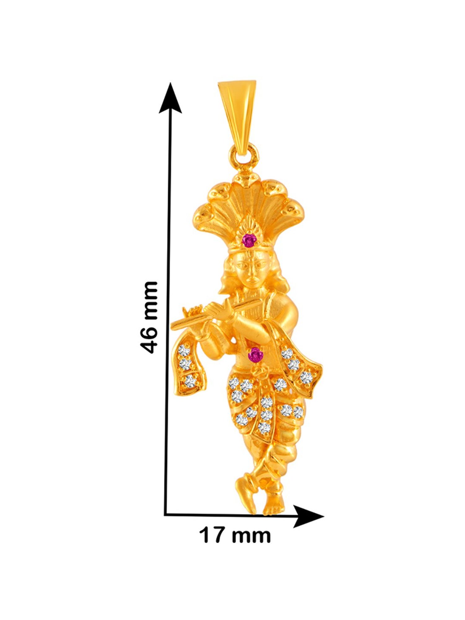 P.C. Chandra Jewellers 22 kt Gold Pendant