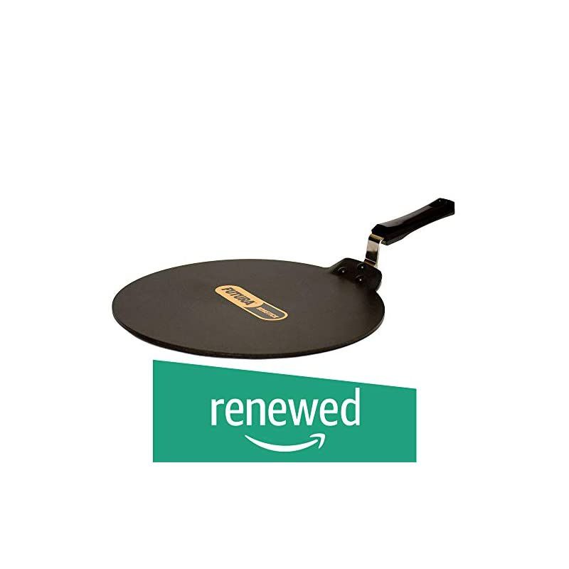 Q41 Nonstick Flat Dosa TavaGriddle 13Inch Renewed