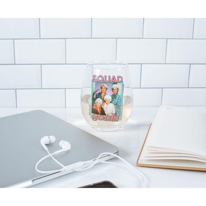 16oz 4pk Glass Goblet Glasses - Threshold™