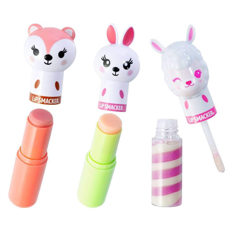 Lip Smacker Lippy Pal Lip Balm – Fox/Bunny/Llama – 3pk