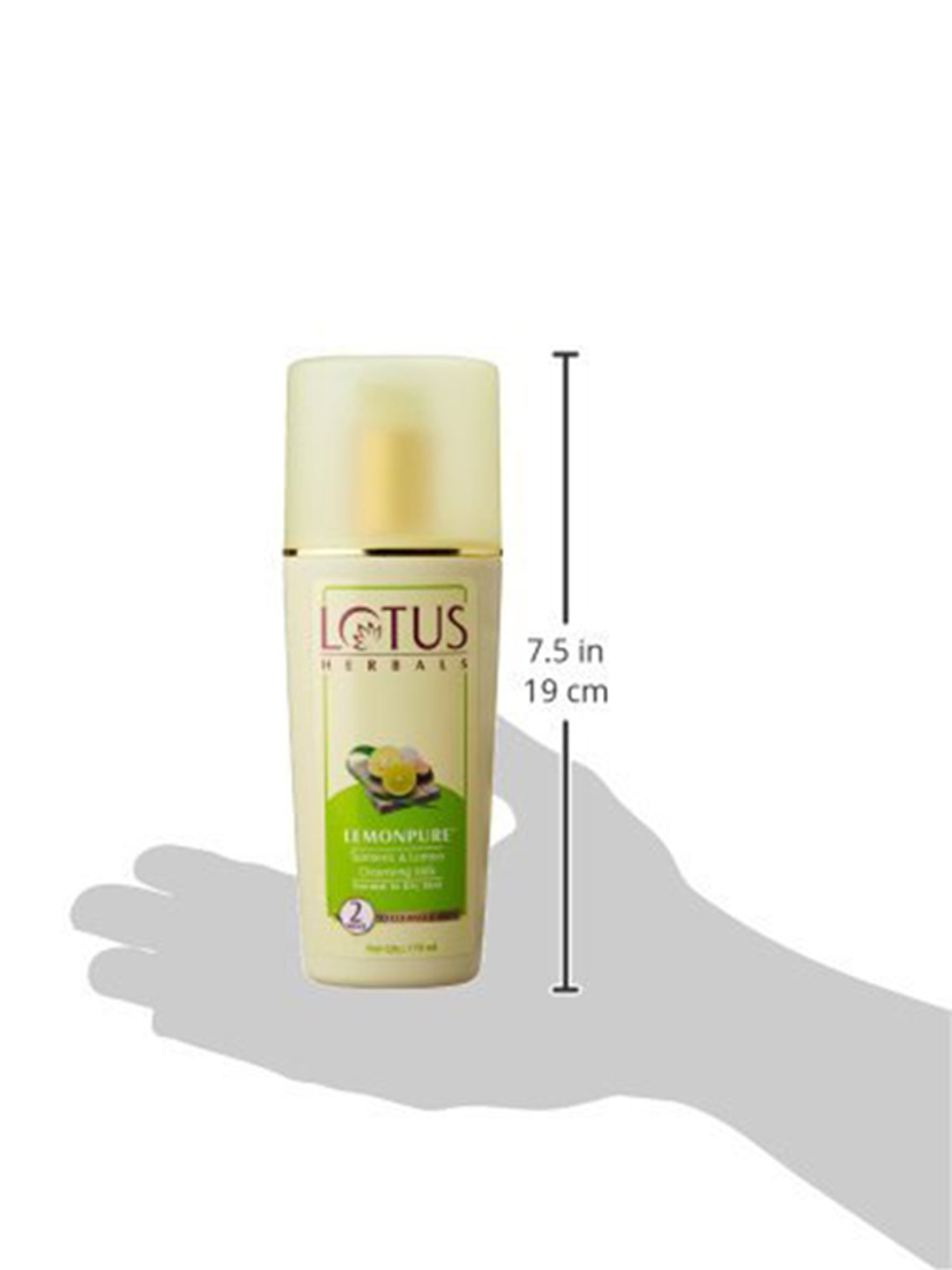 Lotus Herbals Lemonpure Turmeric & Lemon Cleansing Milk - 80 ml