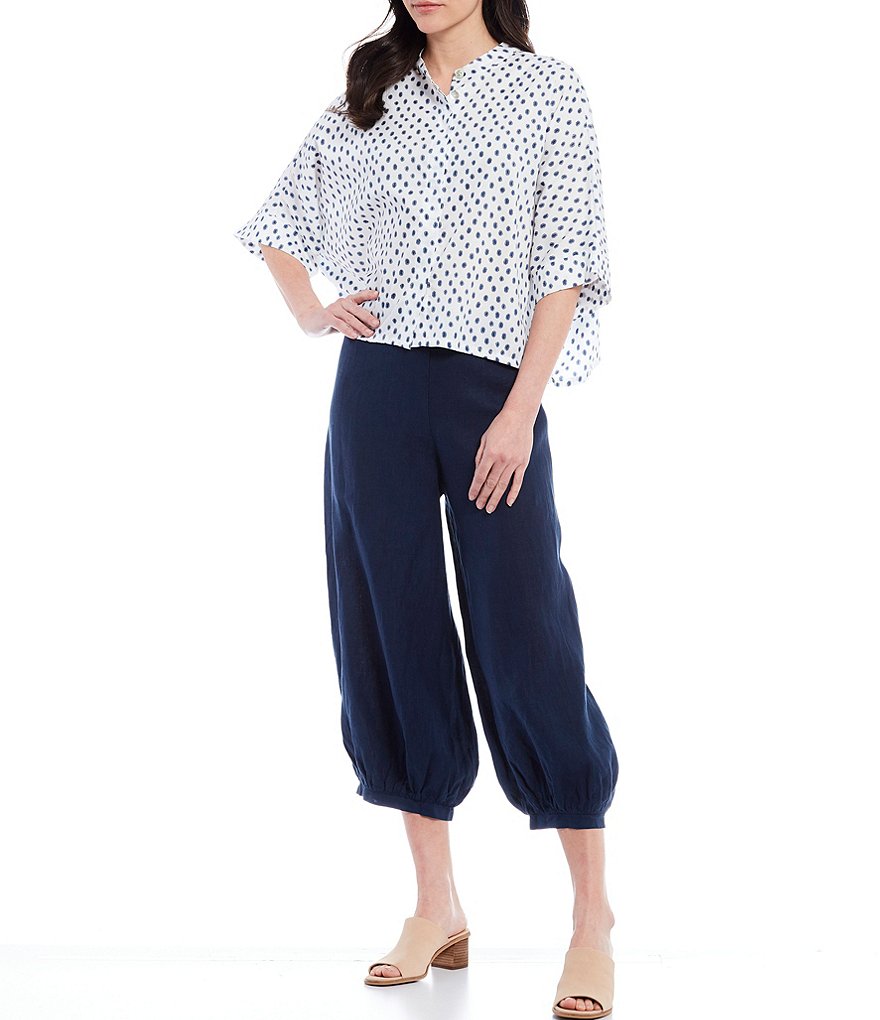 Bryn Walker Joe Dolman Sleeve Dotted Cotton Shirt