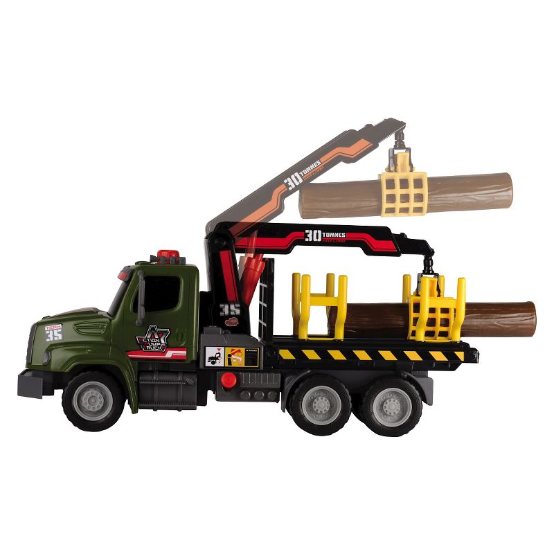 Dickie Toys Freightliner Forester Truck with Air Pump Feature 12"