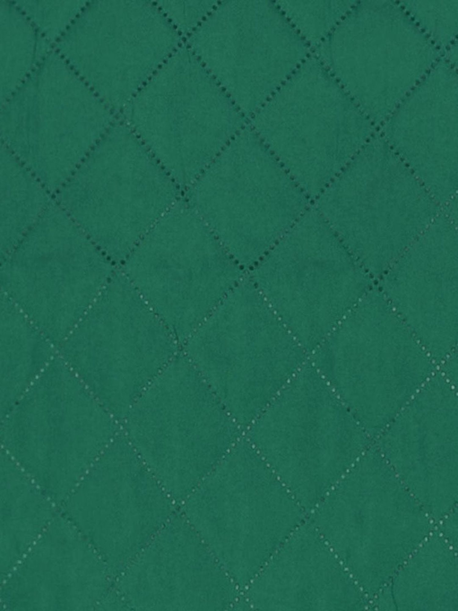 @home EMERALD & GREEN Solid Polyester Quilted Reversible 2 Seater Sofa Cover