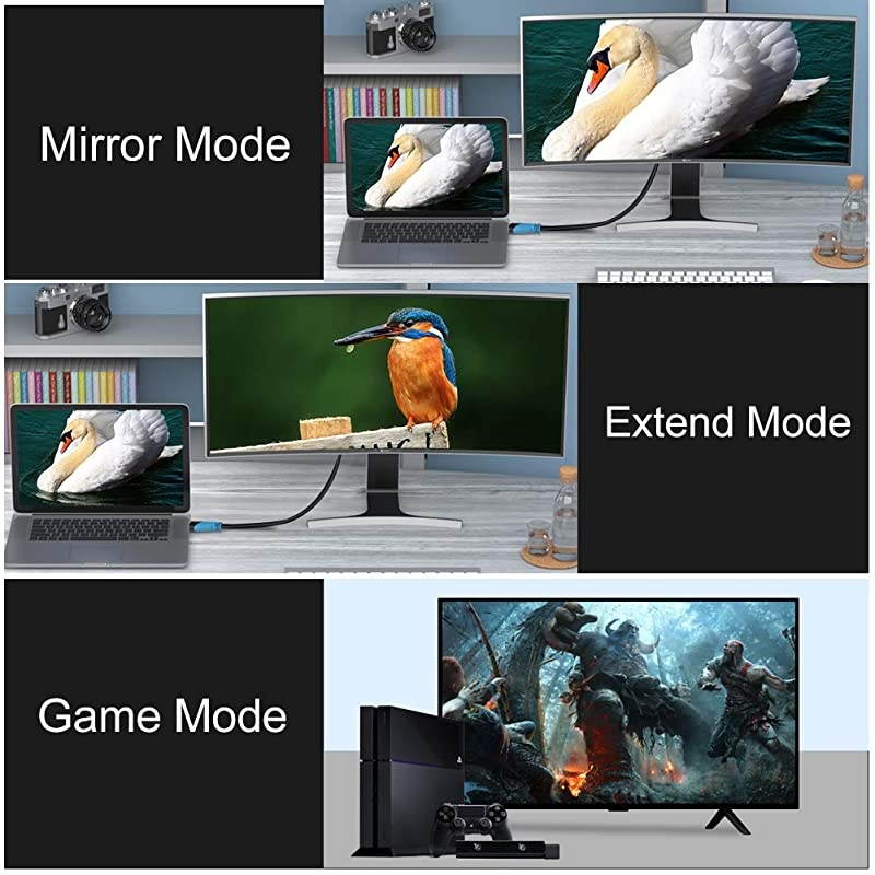 HDMI Cable  30 FT4K UHD HDMI 20 Upgrad Ultra High Speed 18Gbps Gold Plated ConnectorsEthernet Audio ReturnVideo 4KHD 1080p 3D Compatible with Xbox Playstation PS3 PS6 PC Apple TV