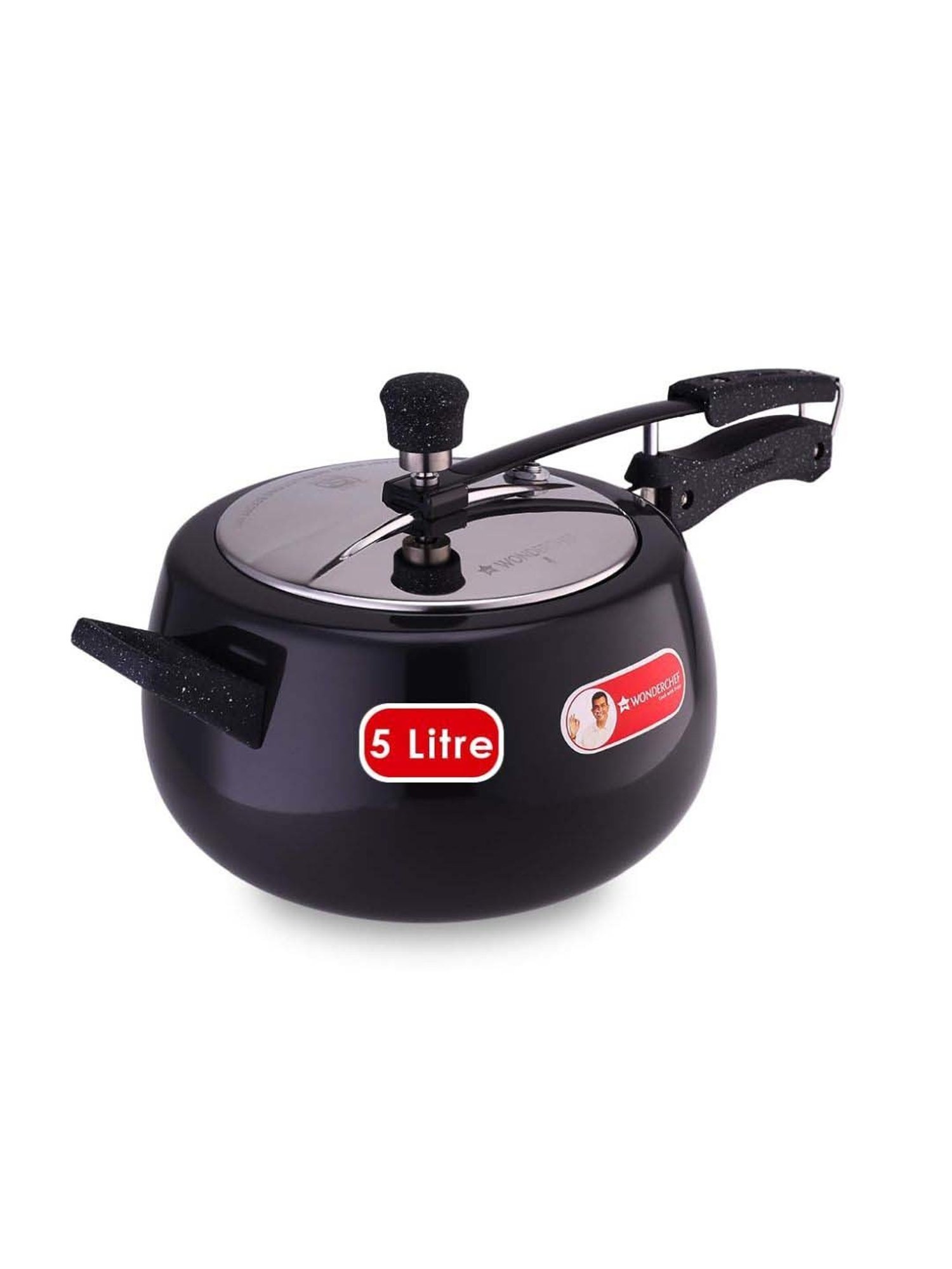 Pigeon Silver Stainless steel Pressure Cooker (10 L)