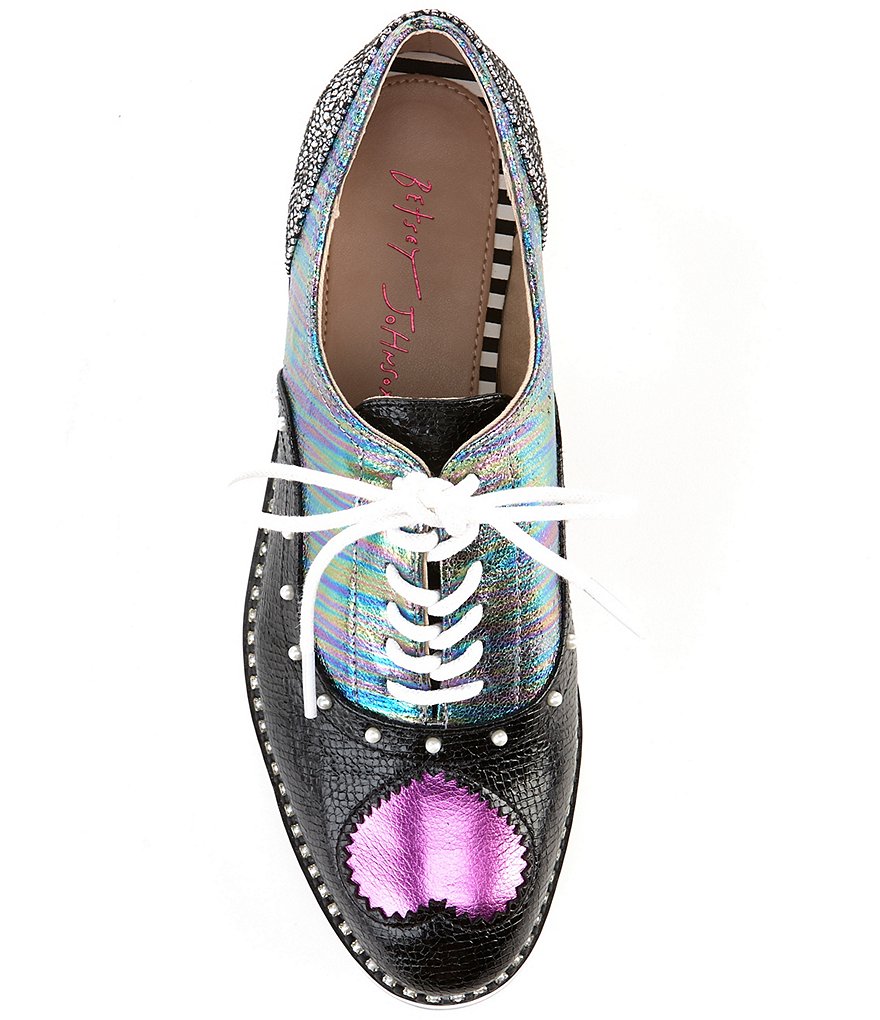 SAS Siesta Leather Wedge Oxford