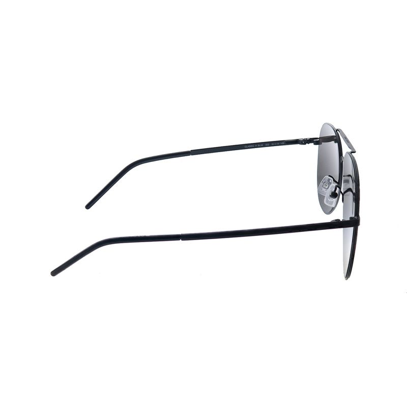 Saint Laurent SL Classic 11 Slim 002 Unisex Aviator Sunglasses Black 60mm