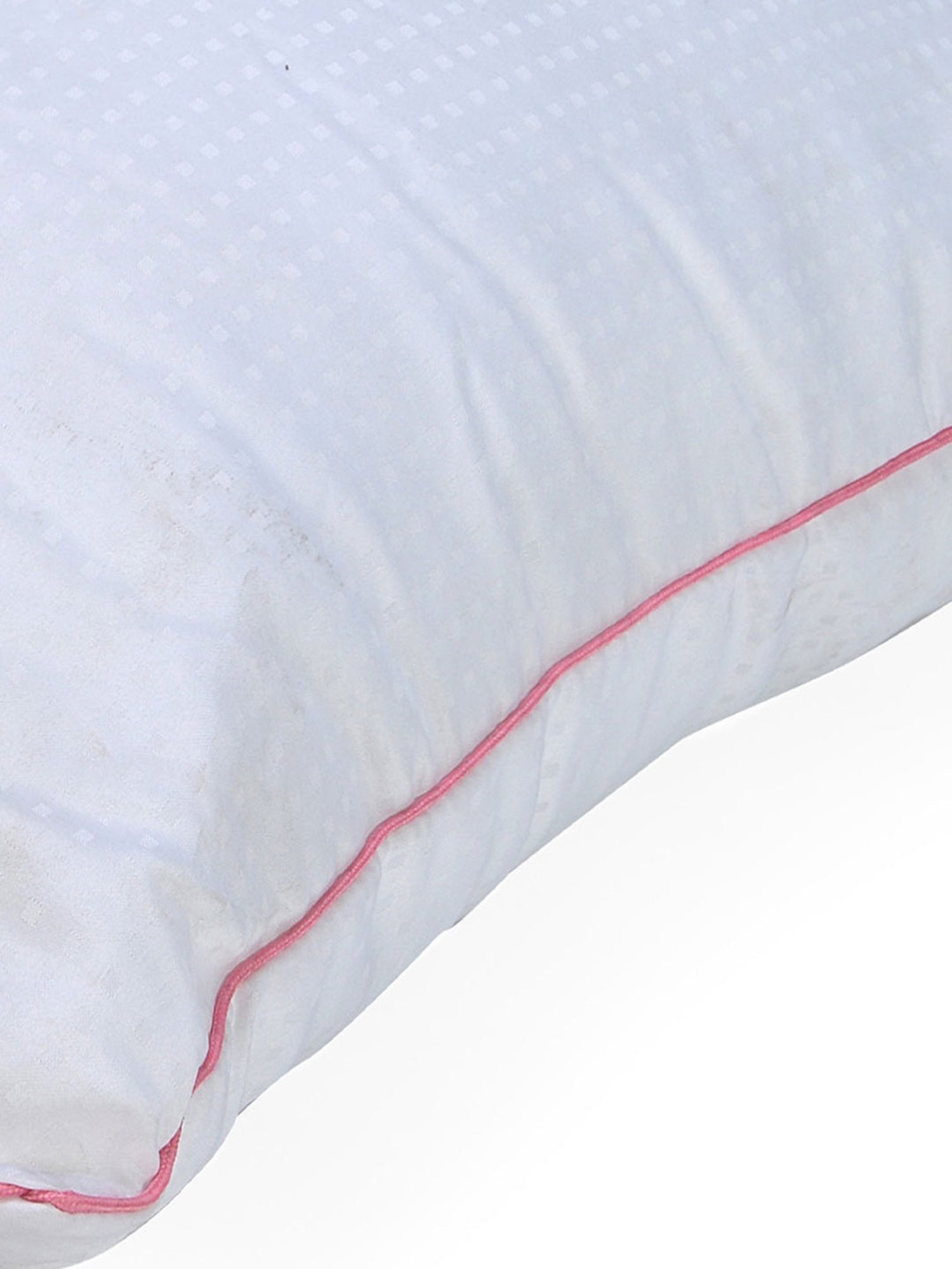 Welspun Easy Sleep White Microfibre Pillow Filler Set of 2