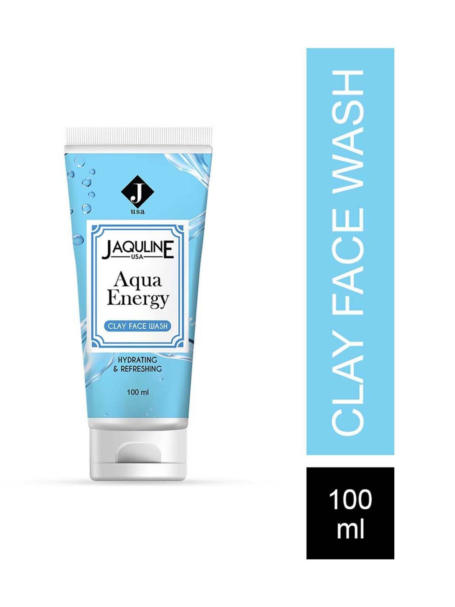 Jaquline USA Aqua energy Clay Face Wash - 100 ml