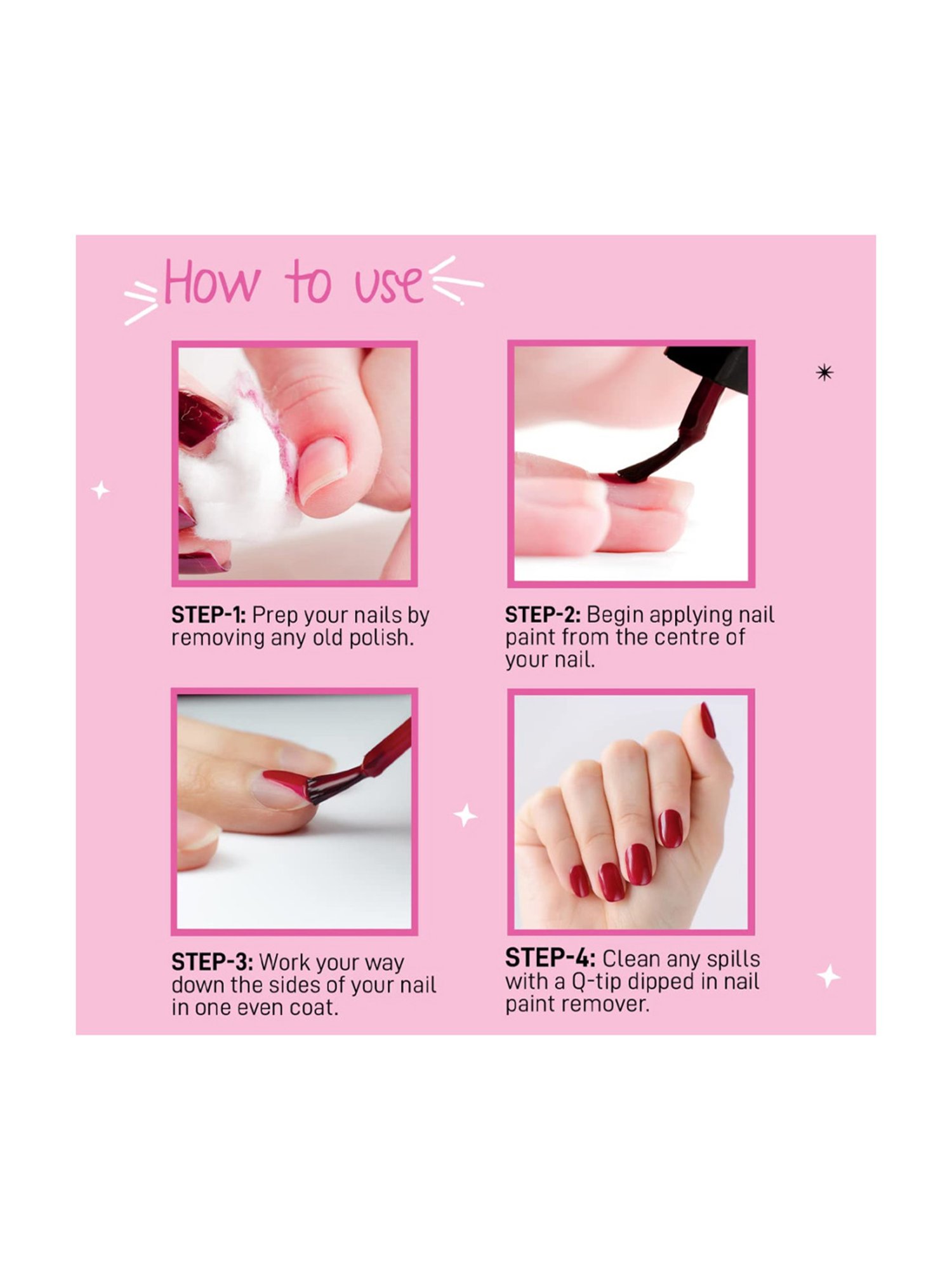 MyGlamm POPxo Makeup Collection Mini Nail Kit-Dreamin (Pack of 5)