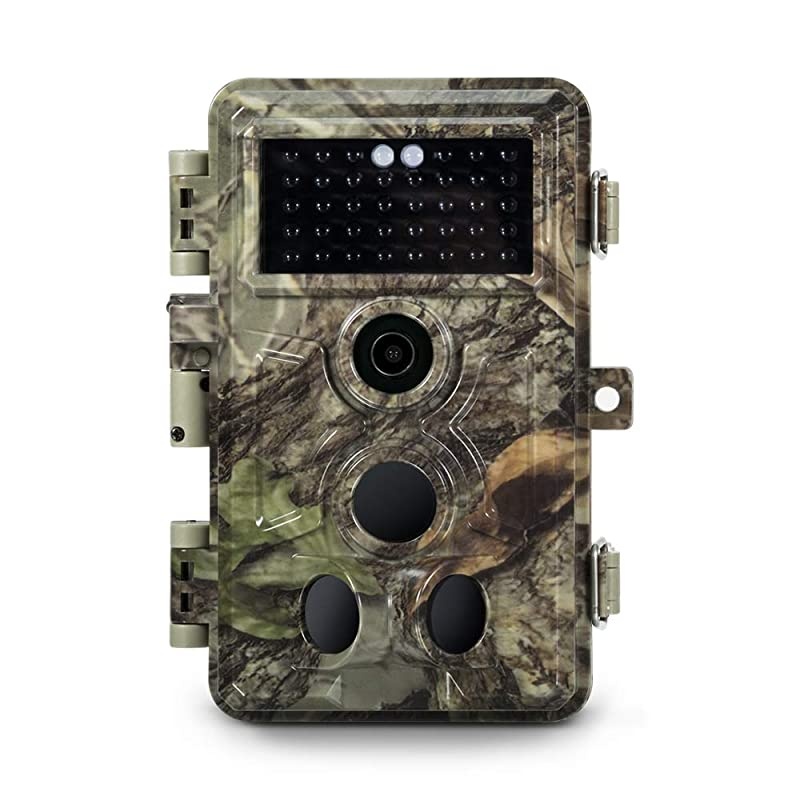 Trail Camera 16MP 1080P Game Camera with No Glow Night Vision Up to 65ft 02s Trigger Time Motion Activated 24quot Color Screen Waterproof Wildlife Hunting Camera